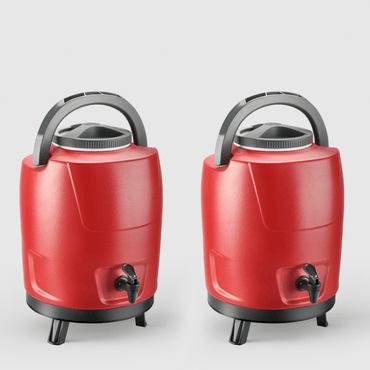 Kit com botijoes 9L vermelho-min